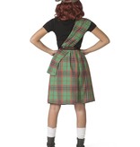 Schotse Highlander Kostuum Dames Groen