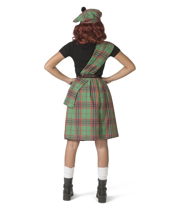 Schotse Highlander Kostuum Dames Groen