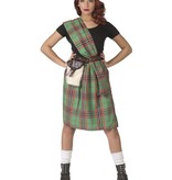 Schotse Highlander Kostuum Dames Groen