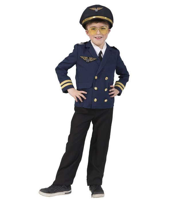 Piloten Kostuum Floris Kind