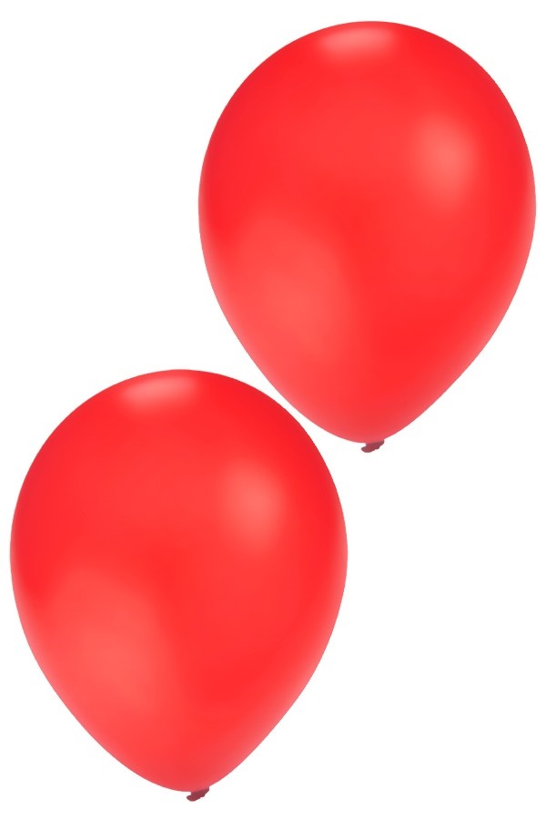 Rode Ballonnen 50x