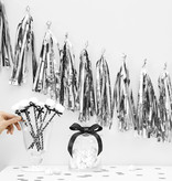 Tassel Slinger Zilver 1,5 meter