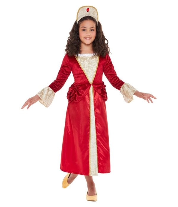 Tudor Prinsessenjurk Rood