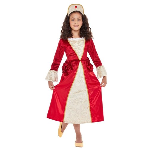 Tudor Prinsessenjurk Rood