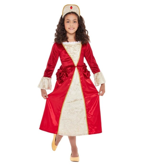 Tudor Prinsessenjurk Rood