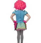 Regenboog Clown Kostuum Meisje