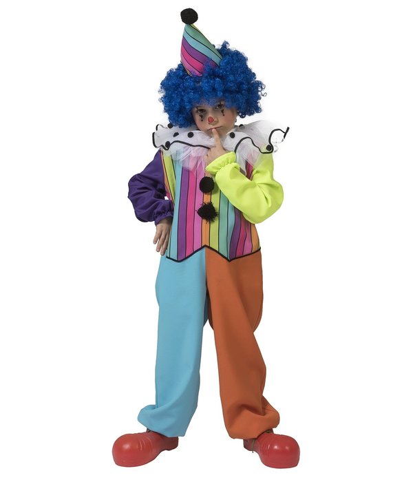 Clown Kostuum Regenboog Jongen