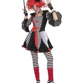Harlekijn Jester Kostuum Dames