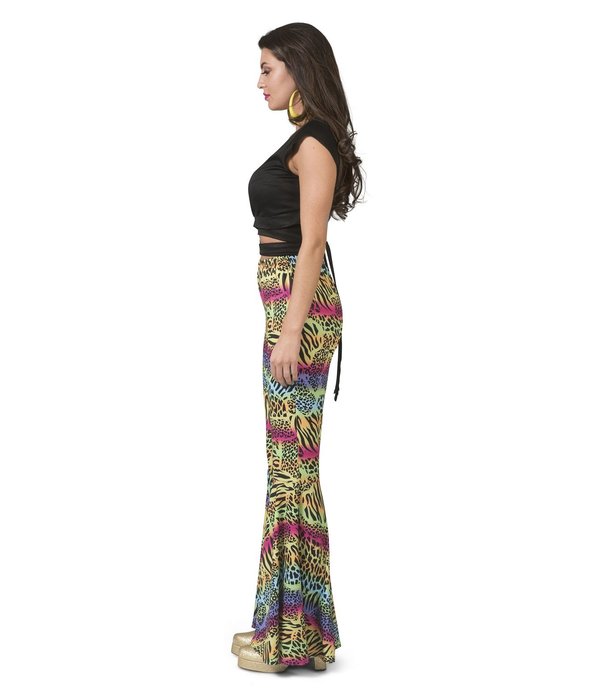 Hippie Broek Met Dierenprint