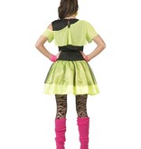 80's Jurk Neon Groen