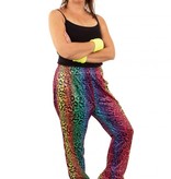 Trainingsbroek neon panter unisex