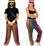 Trainingsbroek neon panter unisex