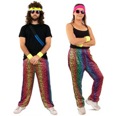Trainingsbroek neon panter unisex
