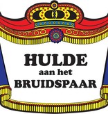 Huldeschild bruidspaar