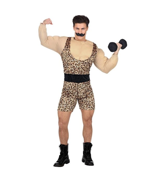 Bodybuilder Kostuum Met Spieren