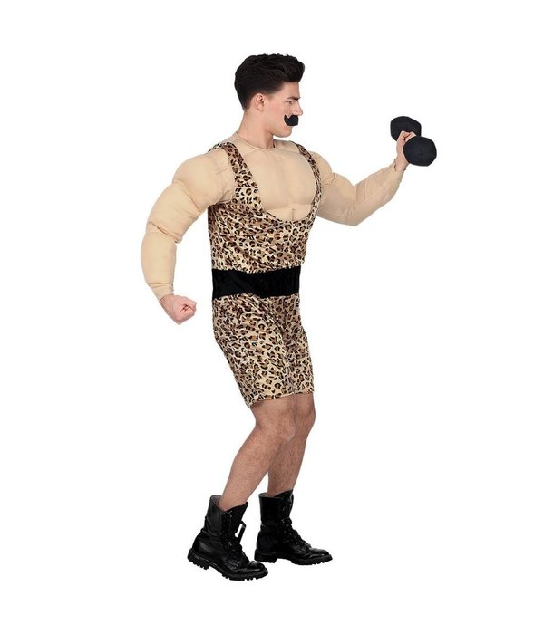 Bodybuilder Kostuum Met Spieren