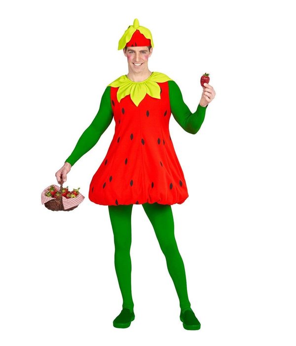 Aardbei Kostuum Volwassenen