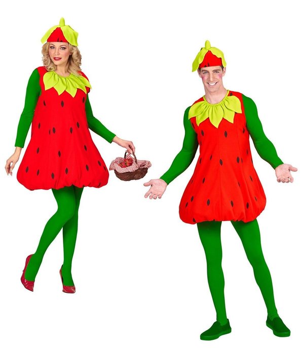 Aardbei Kostuum Volwassenen