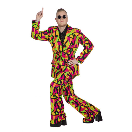 Feestpak Neon Disco  Heren