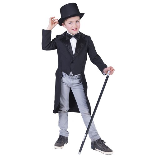 Slipjas Directeur Zwart Kind