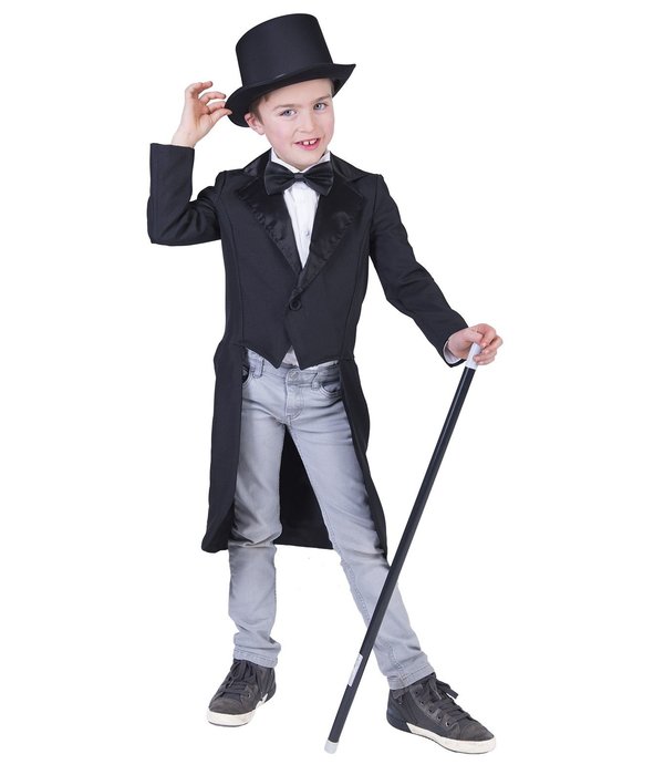 Slipjas Directeur Zwart Kind