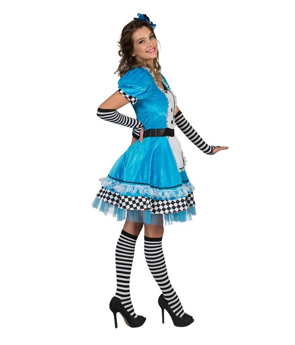 Alice In Wonderland Jurk Dames
