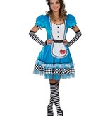 Alice In Wonderland Jurk Dames