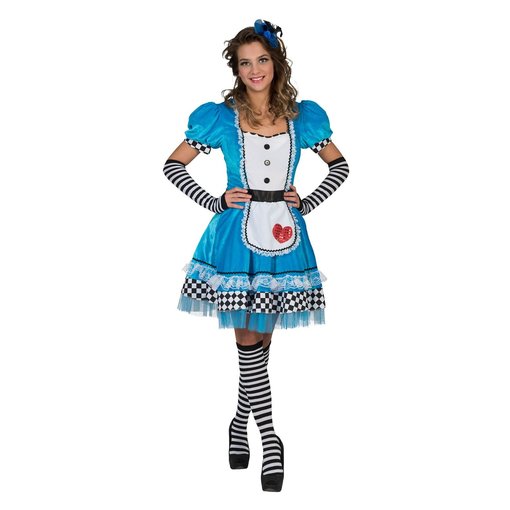 Alice In Wonderland Jurk Dames