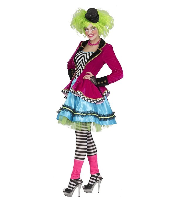 Wicked Mad Hatter Jurk Dames