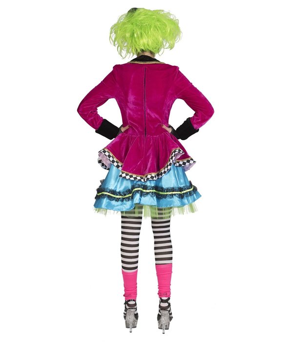 Wicked Mad Hatter Jurk Dames