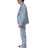 Feestpak Komische Print Heren