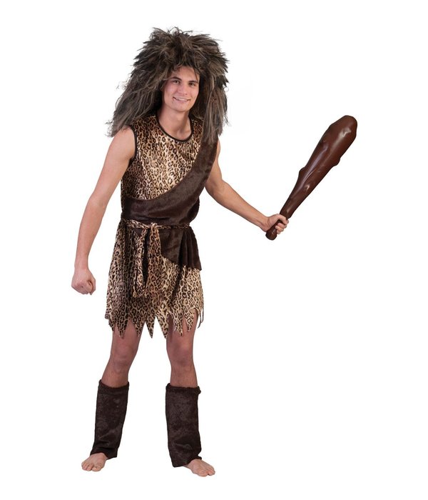 Prehistorische Holbewoner Man