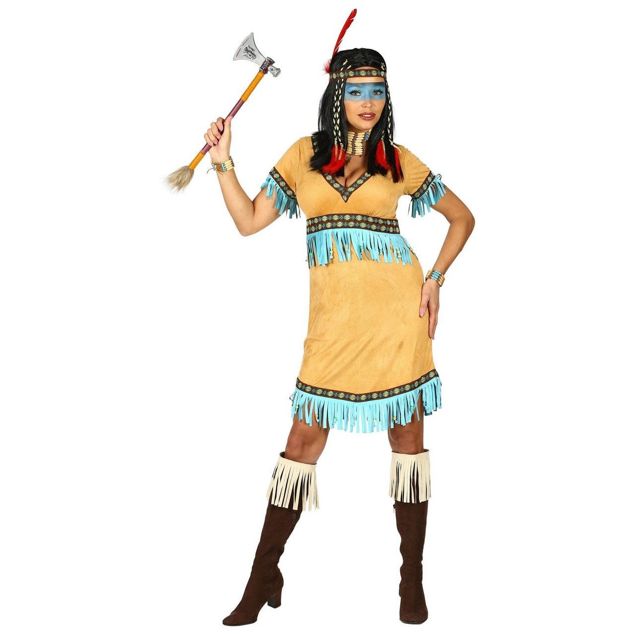 Inheemse Indiaan Kostuum dames