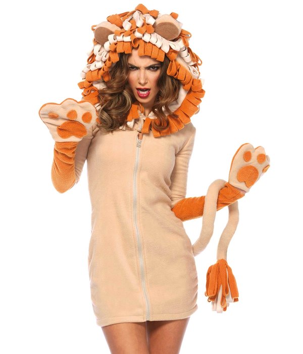 Sexy leeuwinnen jurkje