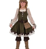 Robin Hood Meisjes Kostuum