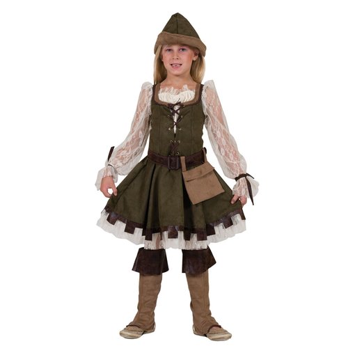 Robin Hood Meisjes Kostuum