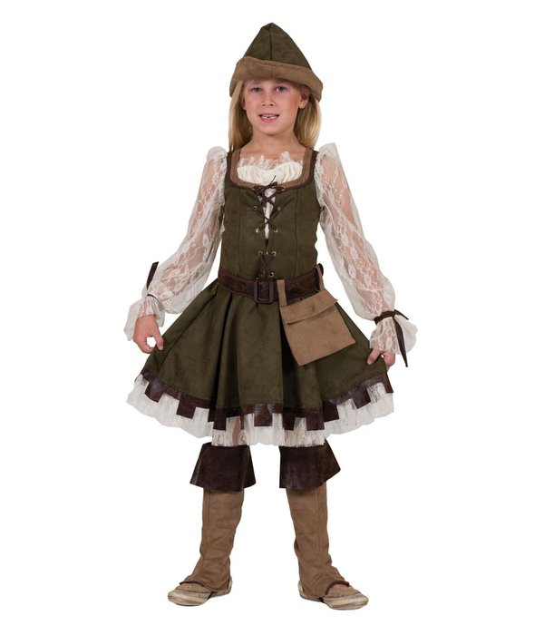 Robin Hood Meisjes Kostuum