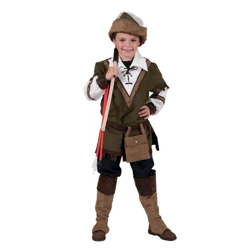 Robin Hood Kostuum Kind Donkergroen