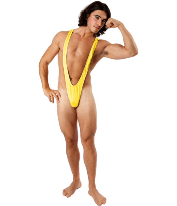 Mankini Geel