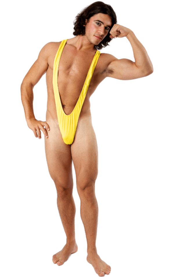 Mankini Geel