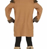 Eskimo Kostuum Bruin Vrouw Kiki