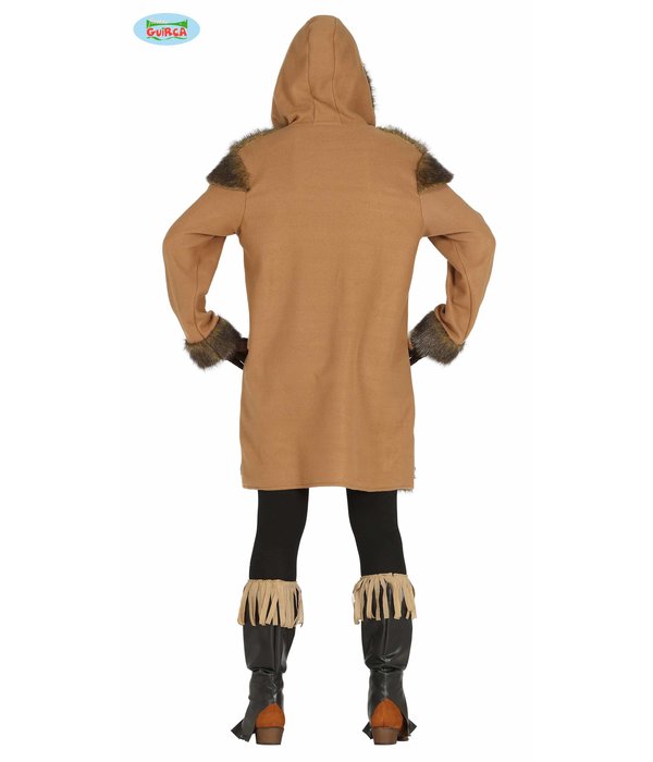 Eskimo Kostuum Bruin Vrouw Kiki