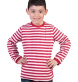 Rood/Wit Gestreept Shirt Kind