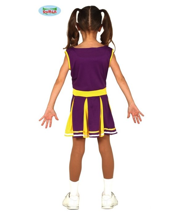 Cheerleader Kostuum Meisje Paars