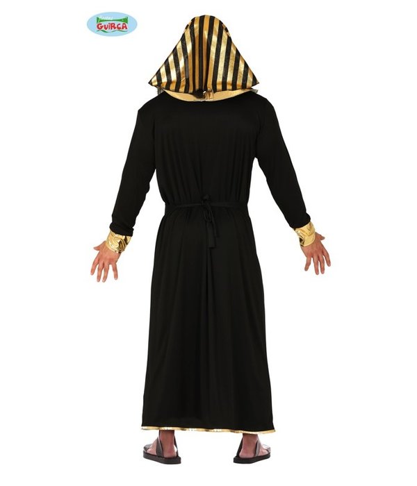 Egyptische Farao Kostuum Man Zwart