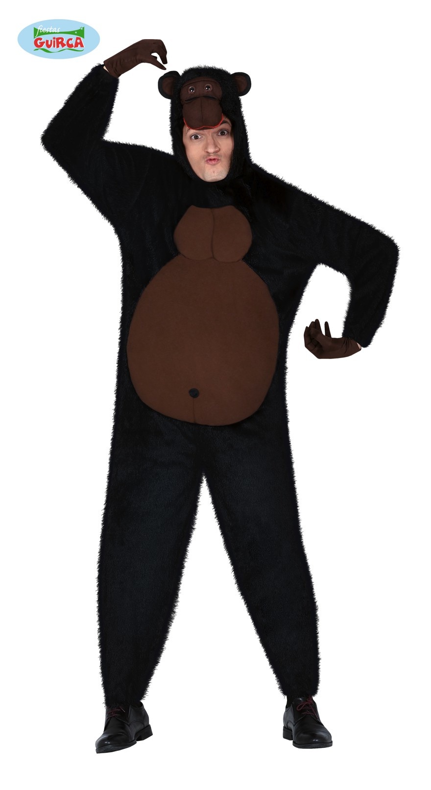 Gorilla Kostuum Heren Zwart