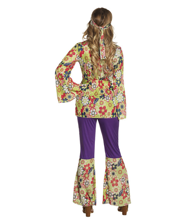 Blossom hippie kostuum dames