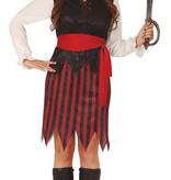 Piraten Bandiet Kostuum Vrouw