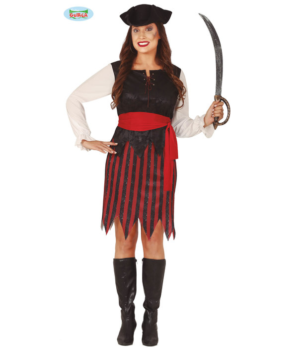 Piraten Bandiet Kostuum Vrouw