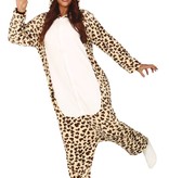 Luipaard Jumpsuit Volwassenen